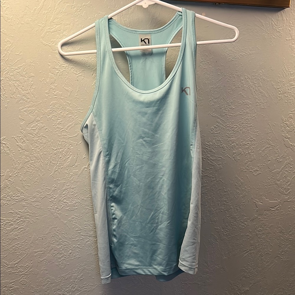 Kari Traa Blue Sleeveless Tank Top